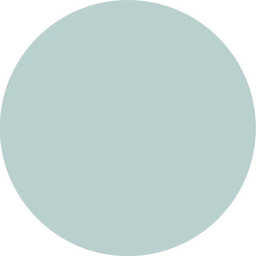 Un círculo azul sobre fondo negro