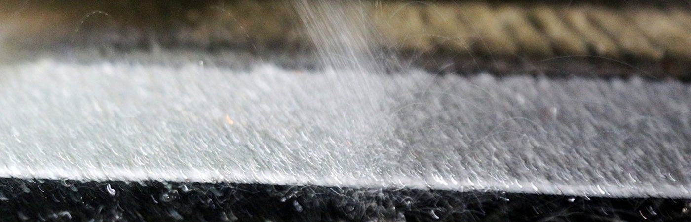 HPS epoxy being applied from a truck