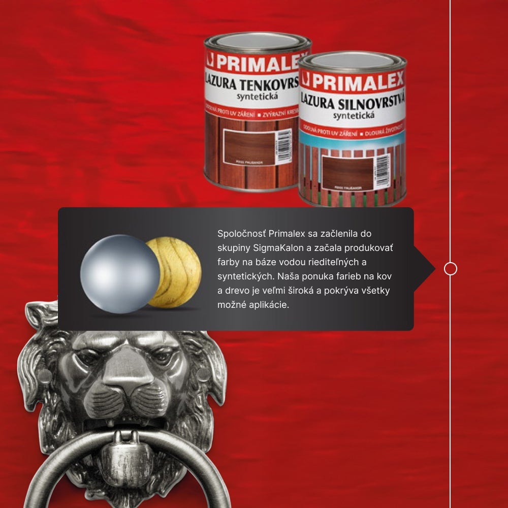 Klopačka na dvere s plechovkami farby a striebornou guľou