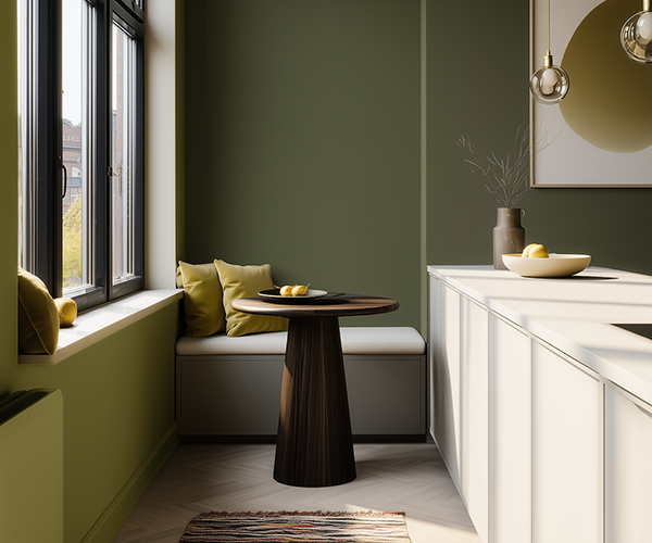 Authentiek palet met keuken