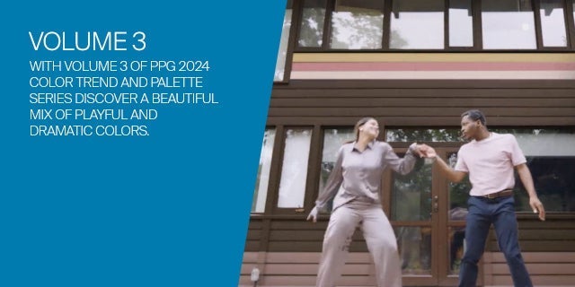 PPG 2024 Color Trend: Volume 3.