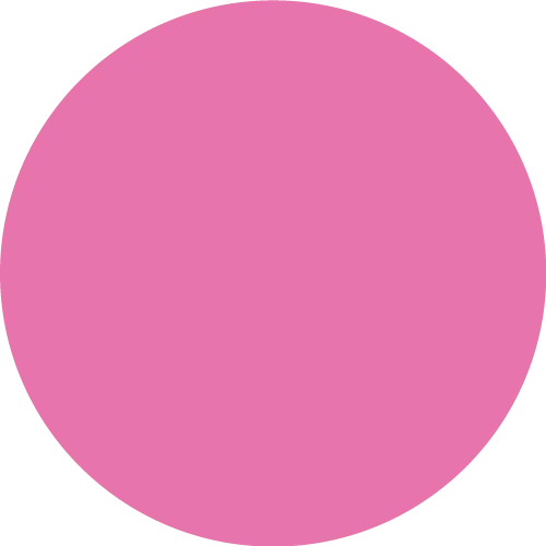 Un círculo rosa sobre fondo negro