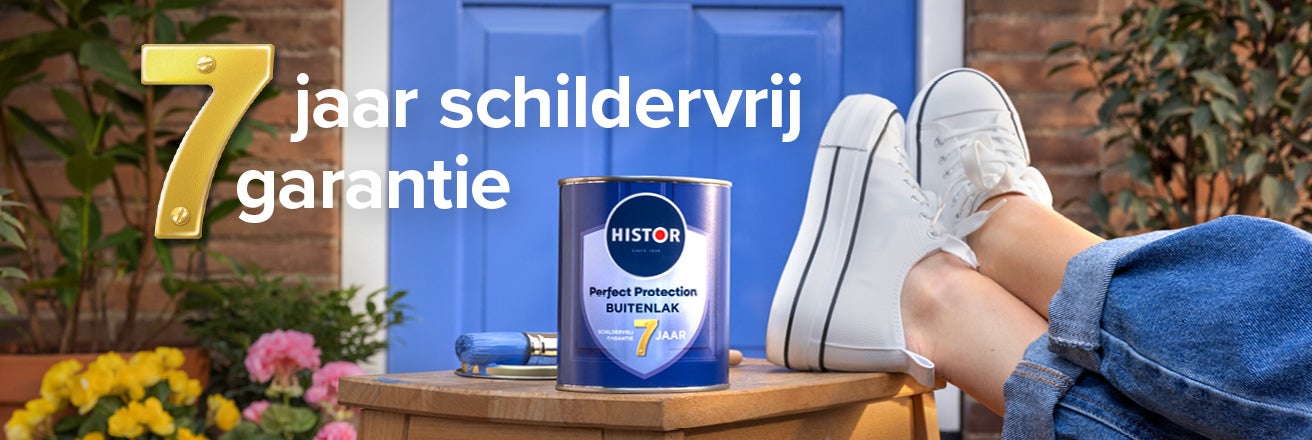 Histor Perfect Protection 7 jaar schildervrij garantie