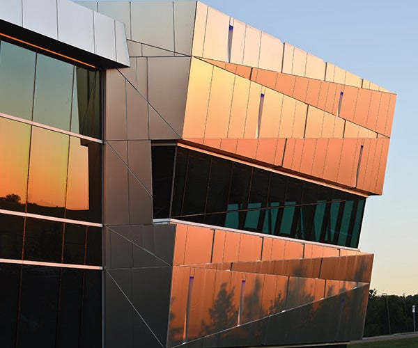 Modern architectural design building