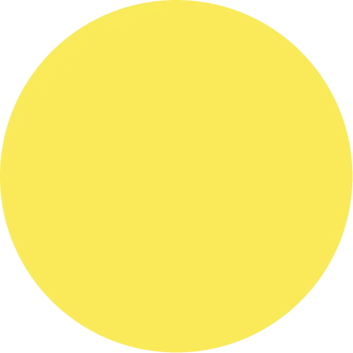 Un círculo amarillo sobre fondo negro