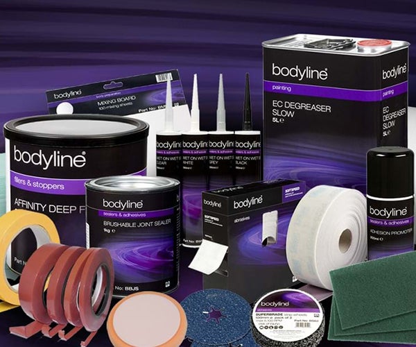 Bodyline products in arrangement