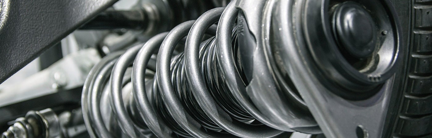 PPG coatings protect ride performance components including shocks, struts, control arms and stabilizers focused on corrosion and chip resistance.