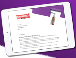 IPAD showing details of the Decorating Allowance scheme.