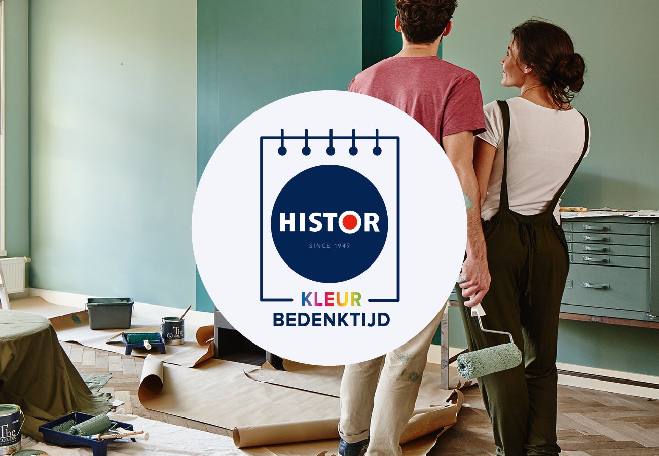 Histor kleurbedenktijd op landingspagina