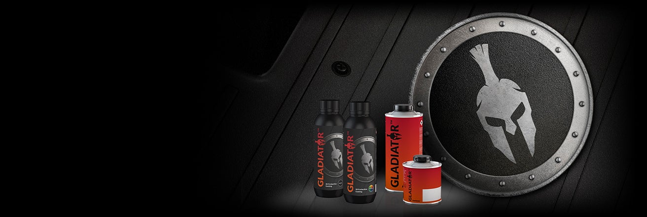 GLADIATOR products in arrangement