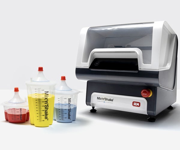 PPG Mix'n'Shake Device and Cups