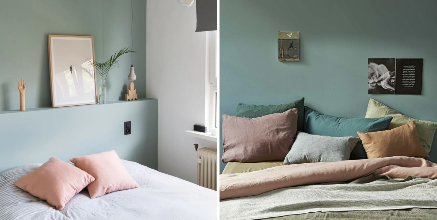 Måla sovrummet i härliga pasteller 