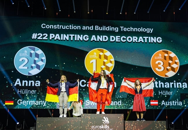 PPG proudly celebrated future talent in the paint industry and our role as a sponsor of EuroSkills Herning 2025, Europe’s largest vocational education and skills competition.