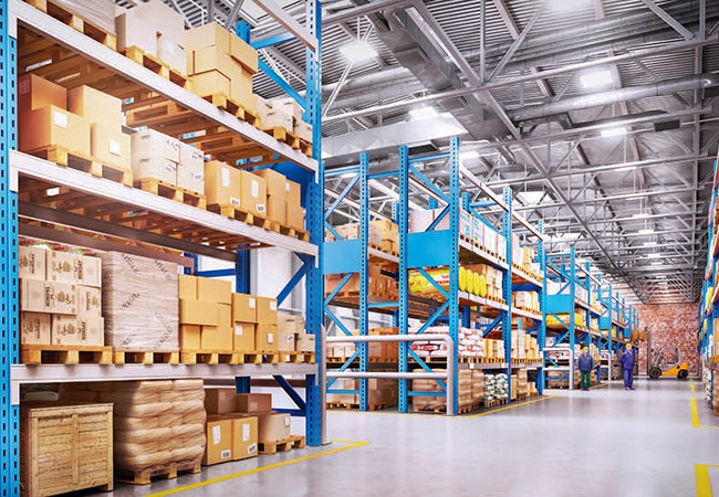 Illustrative picture of shelving and racking coatings