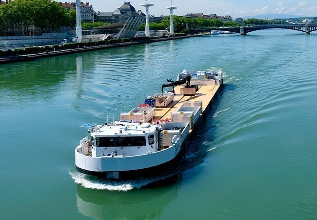 A boat on the water