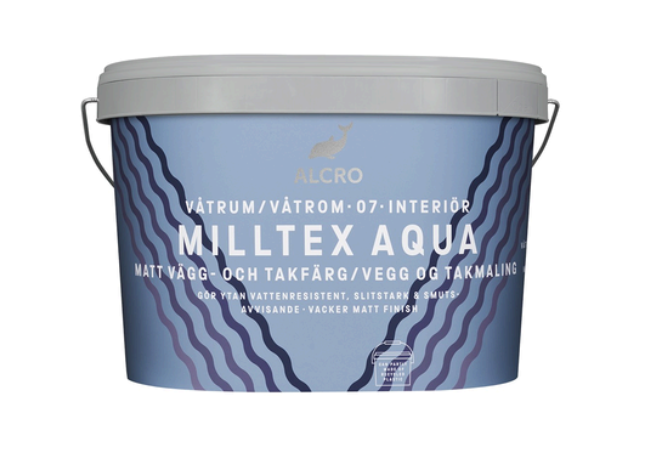 Milltex Aqua täckfärg 