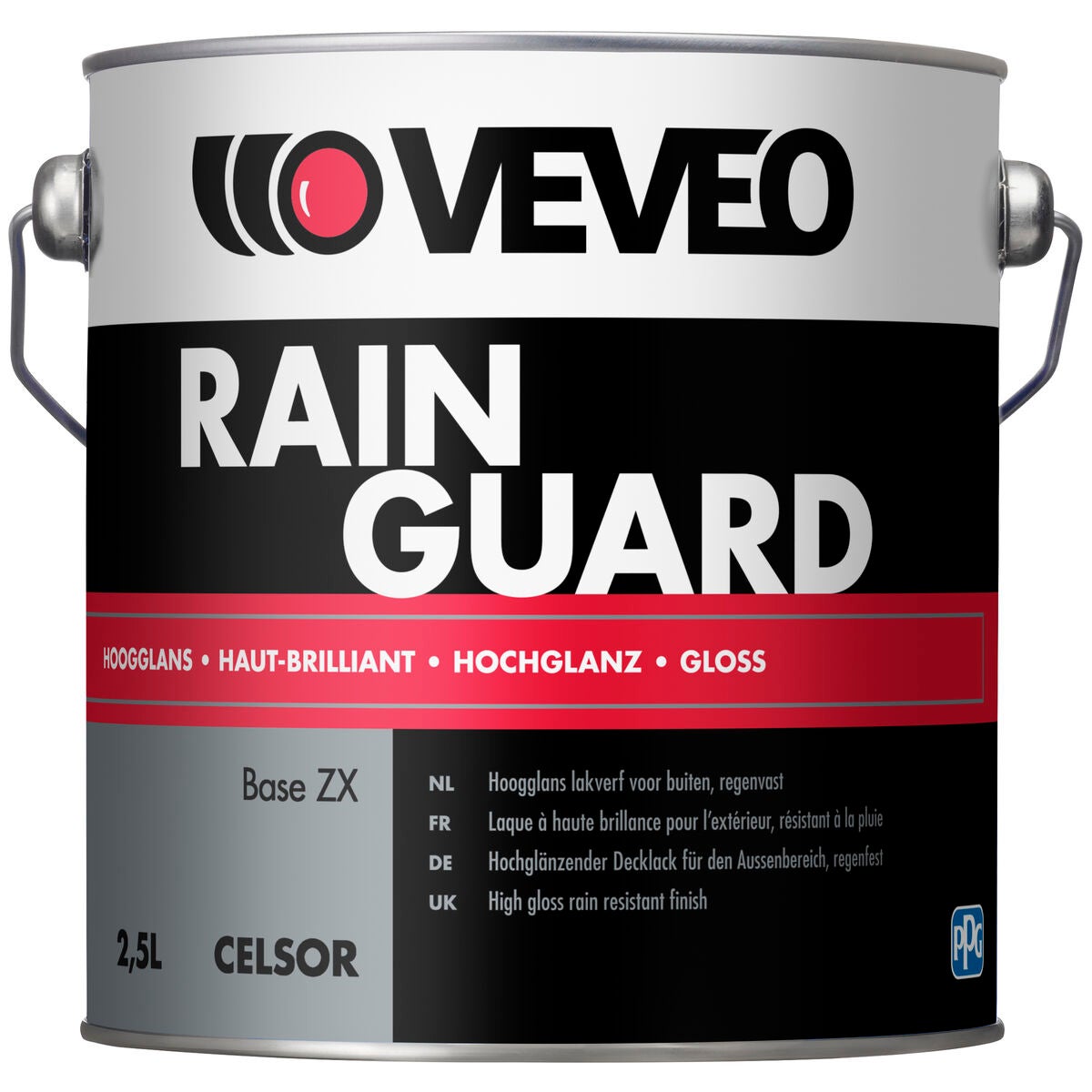 Een bus regenschermverf