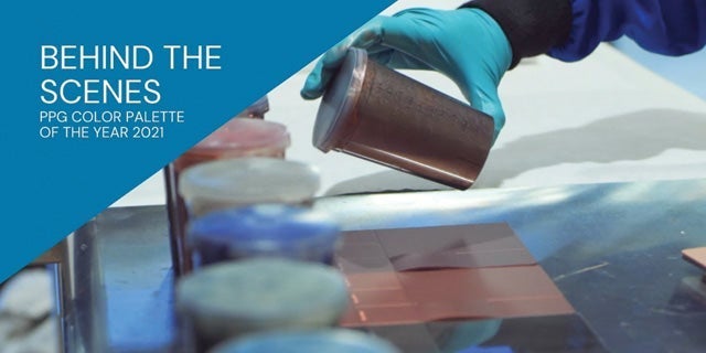 One of the greatest things about our color styling group is being able to bring these colors to life, to give you physical panels for you to experience these colors for yourself.