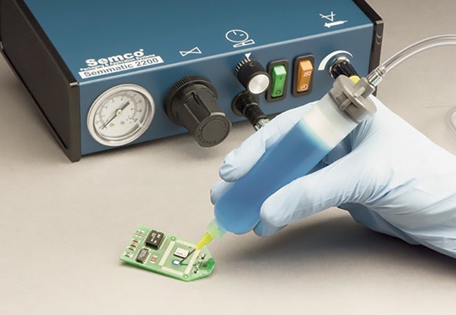 PPG Aero Services providing down-packaging for specialty chemicals used in aerospace, electronics, and general industrial applications from bulk formats to custom sizes.