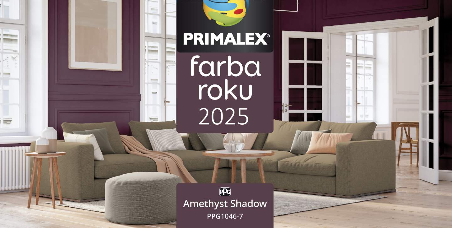Primalex - farba roku 2025 homepage banner