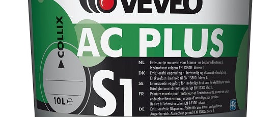 Een close-up van een label