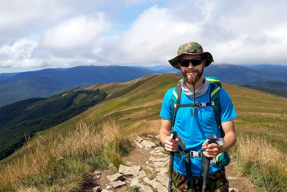 PPG employee in Poland, a passion for hiking to raise funds and awareness for a local hospice as part of the&nbsp;region’s Charity Partner program.