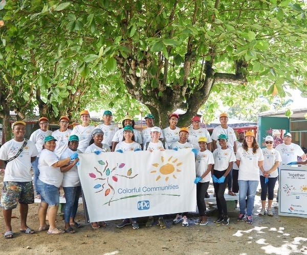 group of PPG volunteers