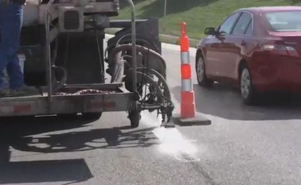 ThermoQuik being applied