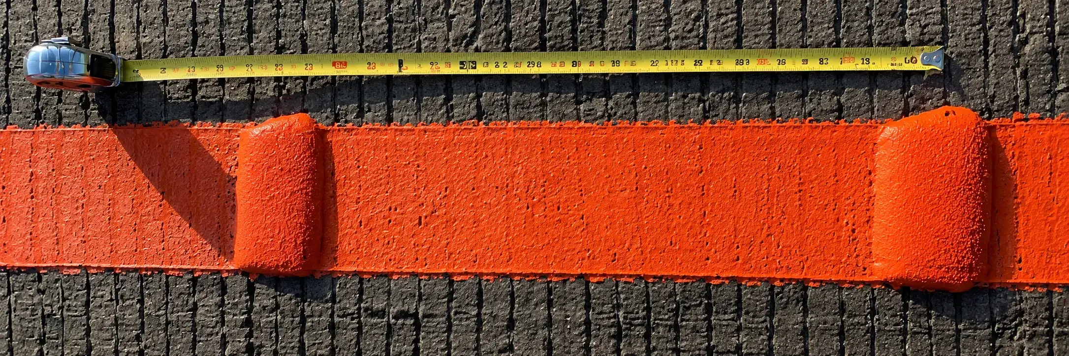 VIBRALINE profiled thermoplastic road marking