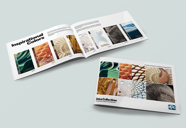 Unica color collection brochure