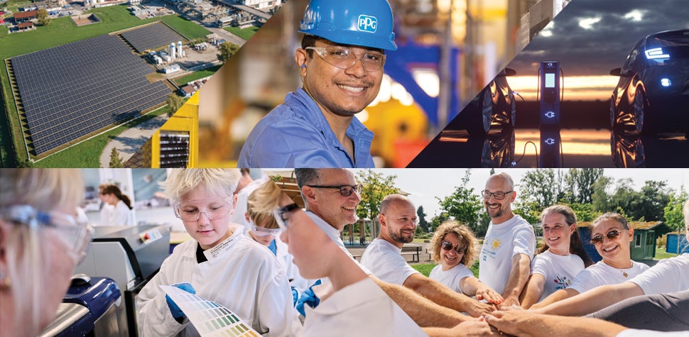 We confidently collaborate with customers and suppliers across our value chain, innovatively minimizing packaging, maximizing resource efficiency, and significantly enhancing environmental impacts. Continue reading to discover the compelling testimonials from PPG customers who are leveraging PPG products to successfully achieve their sustainability objectives.