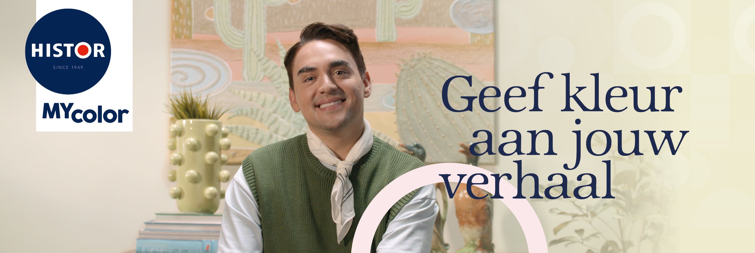 Joey's kleur voor Histor