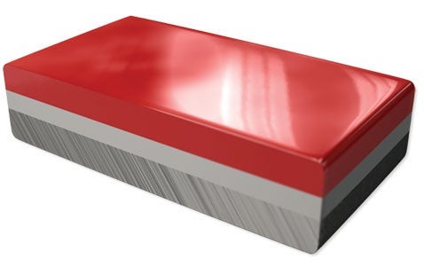 Wax incorporation detail swatch