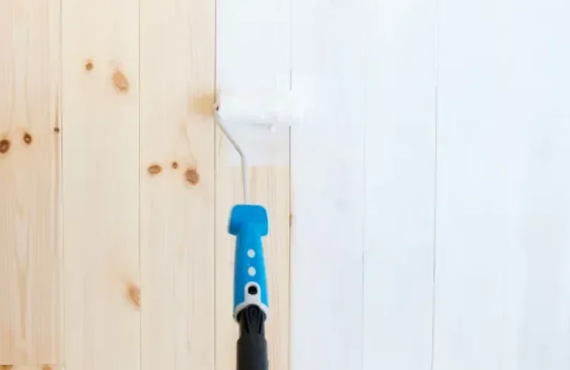 Grundmåla trägolv med Alcro