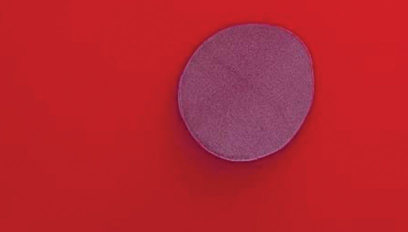 Acid attack close-up image