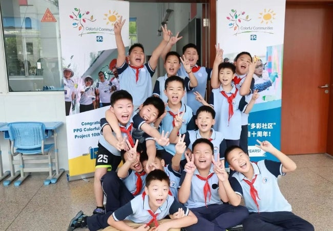Take a look back at a past Colorful Communities project in the Asia Pacific region&nbsp;at the Nansha Primary School&nbsp;in&nbsp;Zhangjiagang, China.&nbsp;&nbsp;