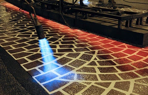 Wide Mouth Propane Torch for Applying Preformed Thermoplastics | PPG’s Traffic Solutions Business. ENNIS-FLINT® by PPG Magnum Heat Torch 