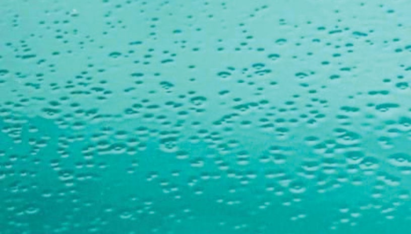 Image showing cissing within paintwork