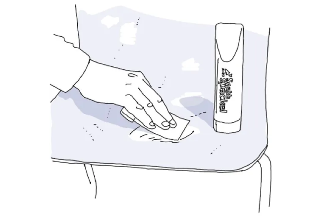 Spackla möbler Alcro