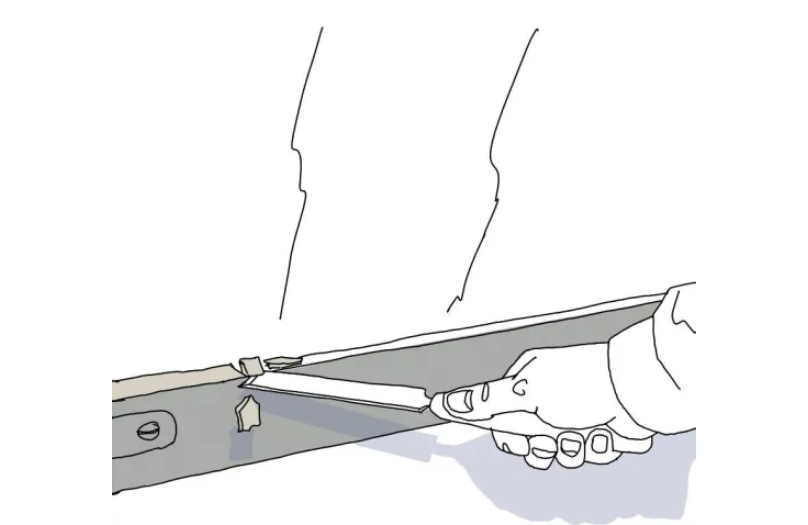 Ta bort kitt innan fönstermålning  - Alcro