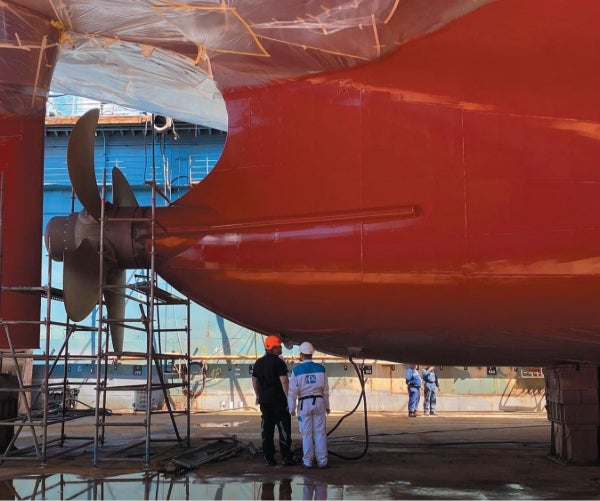 Proven across more than 275 vessels, electrostatic coating application is helping shipowners achieve greater efficiency from drydock to open sea.