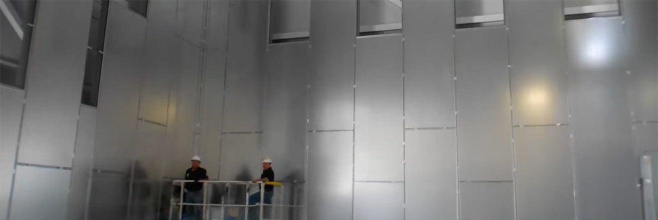 PPG aerospace engineered materials cuming lehman high frequency absorber chamber hf chamber RFID chamber