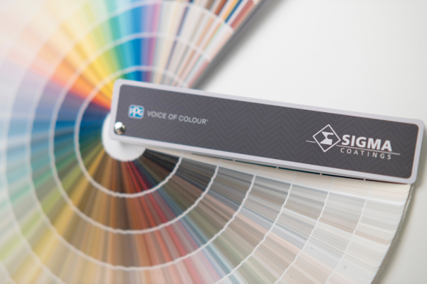 un'immagine decorativa che rappresenta i colori Sigma