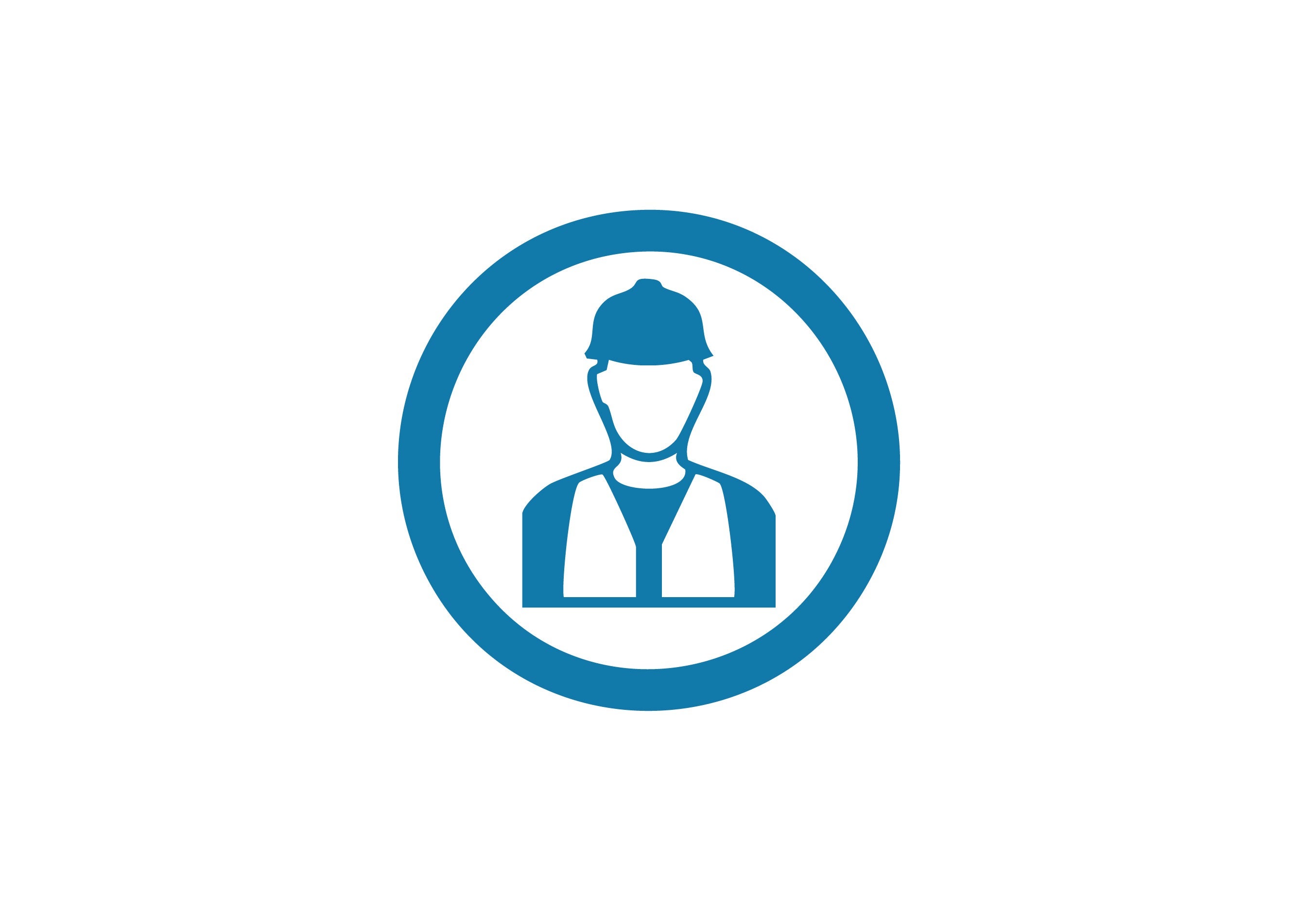 Fire protection research and development team icon representing dedicated engineering expertise