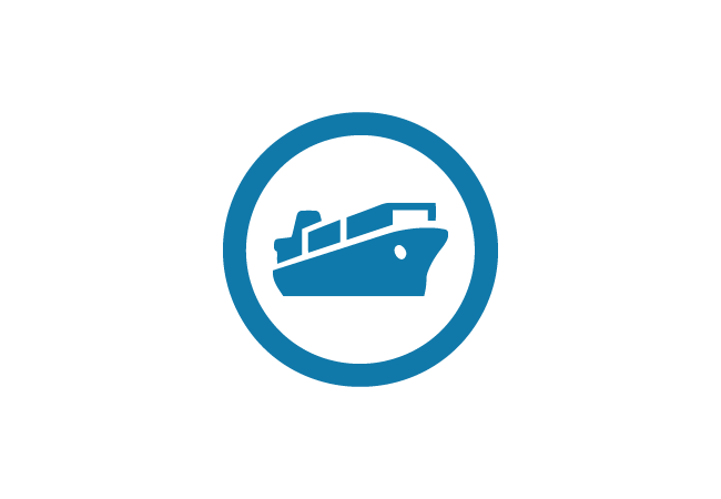 Icon representing universal epoxy primer coatings for vessel corrosion protection