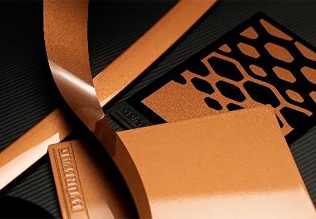 Decorative paint film for automotive applications