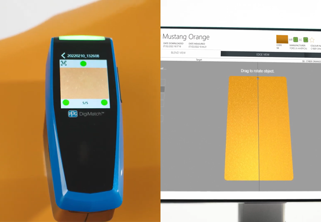 PPG Digimatch and PPG VisualizID refinish tools