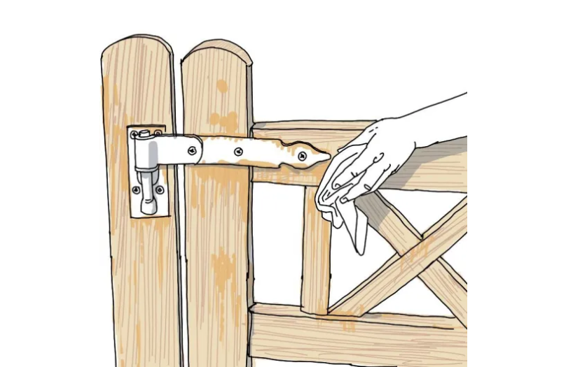 Olja och torka staket Alcro