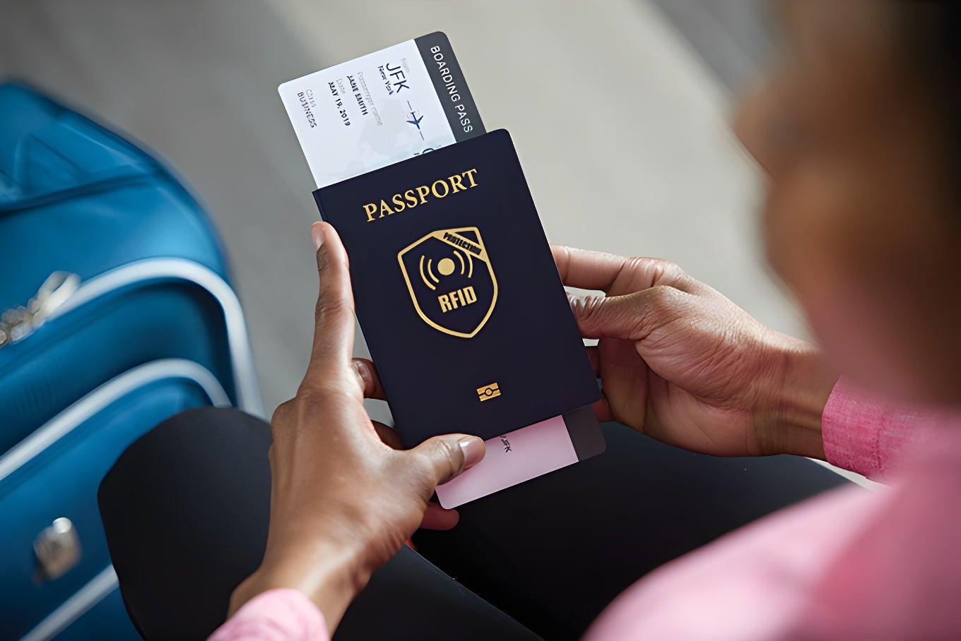 When used in e-passport, Teslin EMI/RF shielding material protect against fraudulent access to personal data.