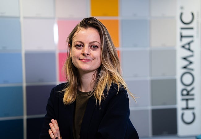 Headshot of Mathilde Barthoux, PPG color expert